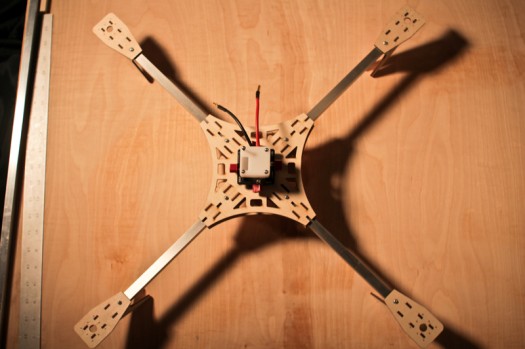 Quadcopter - Mount Arms and Board