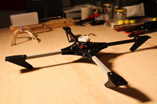 Assembled Quadcopter Frame