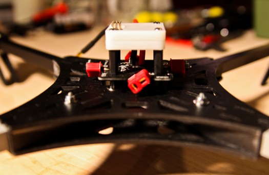 Assembled Quadcopter Frame