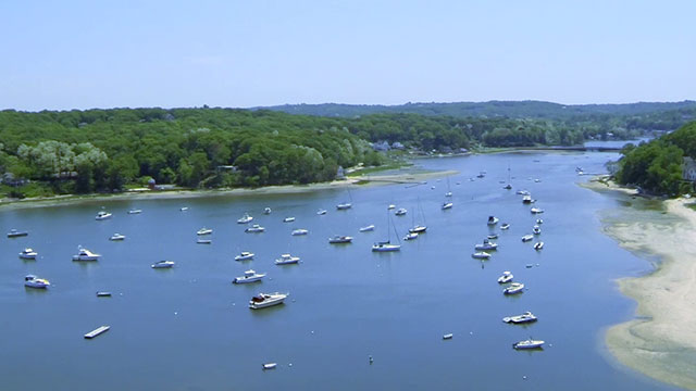 Centerport Harbor - Drone Footage