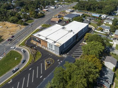 Drone photo of the Secure Space self-storage property, Sayreville, NJ